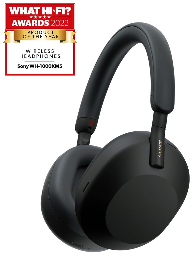 WH-1000XM5 Ohraufliegender Bluetooth Kopfhörer kabelgebunden&kabellos 40 h Laufzeit (Schwarz) 
