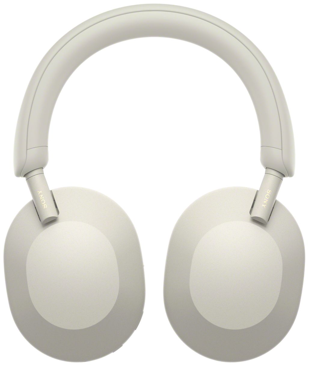 WH-1000XM5 Ohraufliegender Bluetooth Kopfhörer kabelgebunden&kabellos 40 h Laufzeit (Silber, Weiß) 
