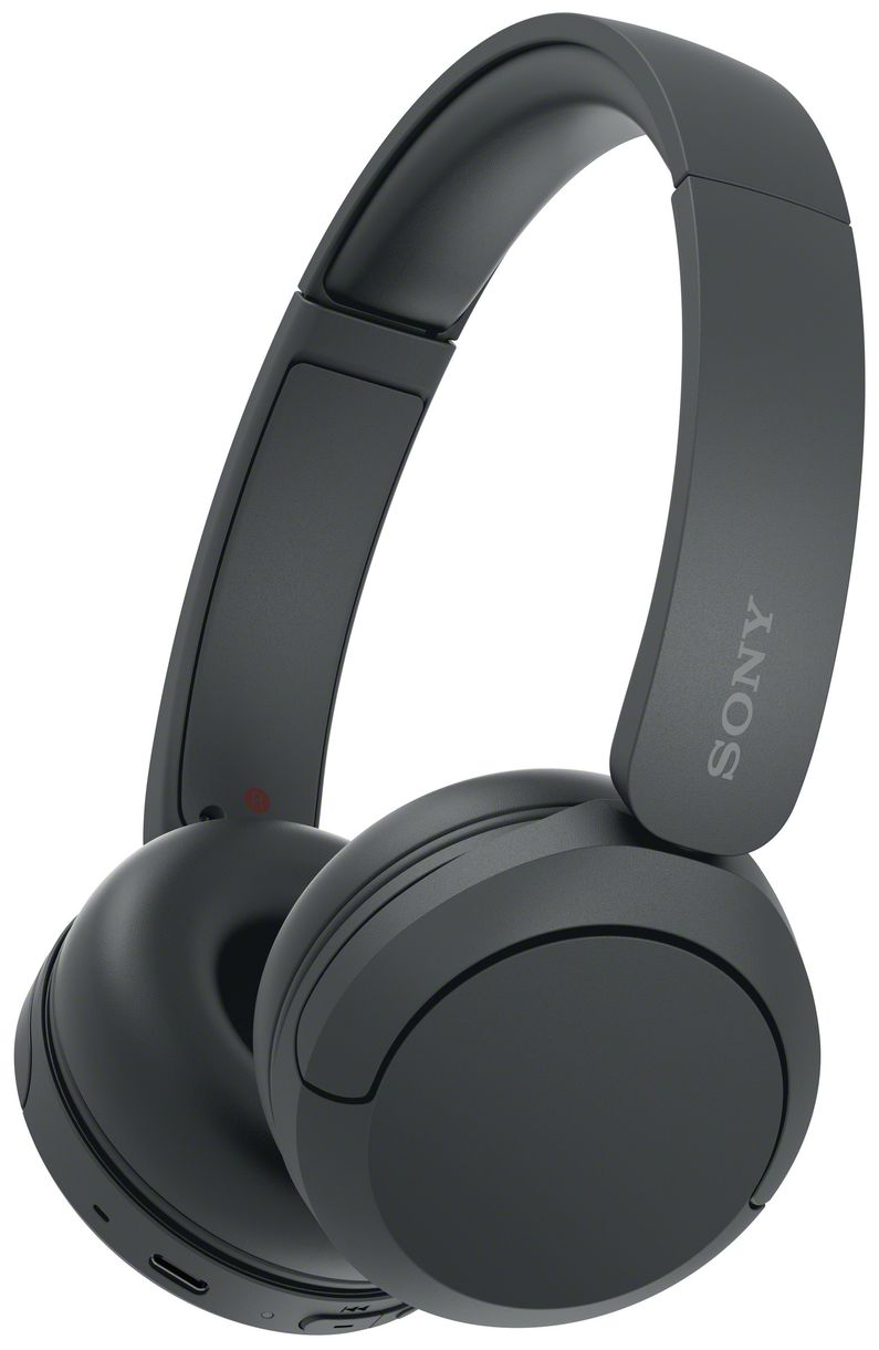 WH-CH520 Over Ear Bluetooth Kopfhörer kabellos 50 h Laufzeit (Schwarz) 