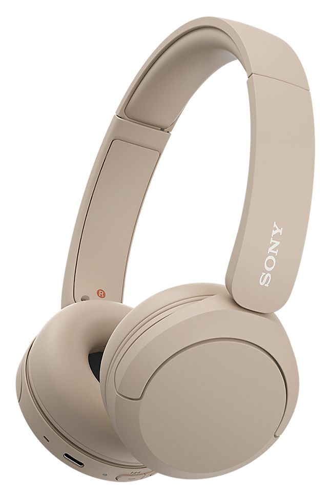WH-CH520 Over Ear Bluetooth Kopfhörer kabellos 40 h Laufzeit (Cremefarben) 