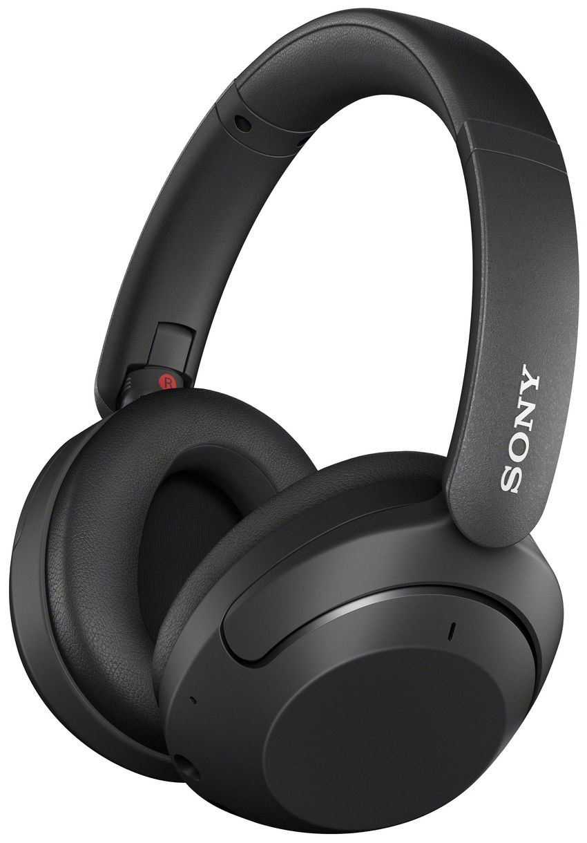 WH-XB910N Ohraufliegender Bluetooth Kopfhörer kabellos (Schwarz) 
