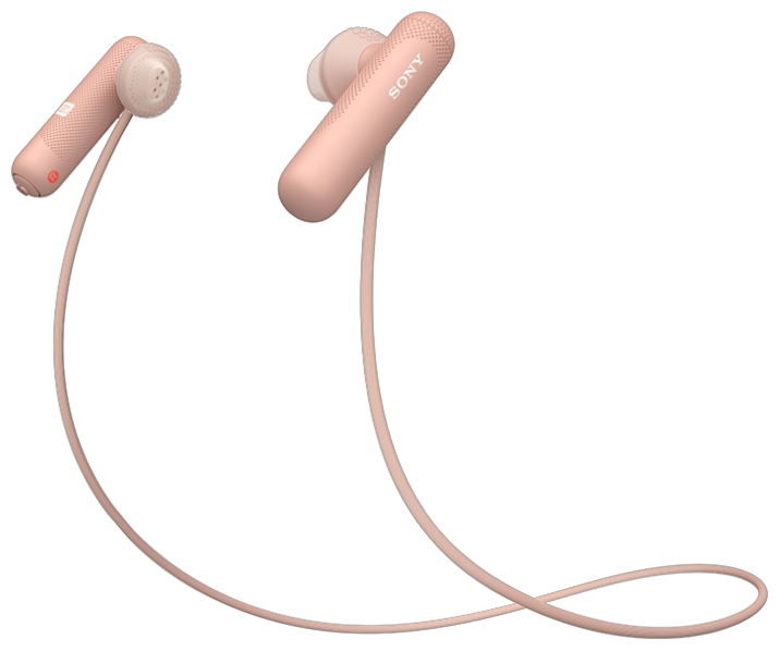 WI-SP500P In-Ear Bluetooth Kopfhörer kabellos IPX4 (Pink) 