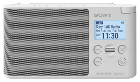 XDR-S41 DAB, DAB+, FM Radio (Weiß) 