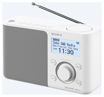XDR-S61 DAB, DAB+, FM, PLL Radio (Weiß) 