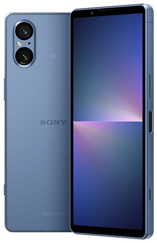 Xperia 5 V 5G Smartphone 15,5 cm (6.1 Zoll) 128 GB Android 52 MP Dual Kamera Dual Sim (Blau) 