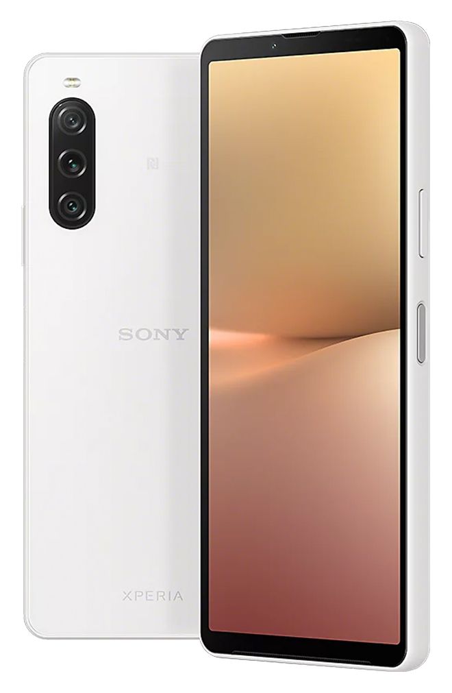 Sony Xperia 10 V von Sim Dual (6.5 256 (Platinum 52 Technomarkt expert MP Smartphone Zoll) Kamera 5G Silver) cm 16,5 Android Dreifach GB