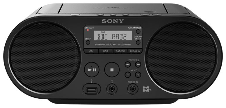 ZS-PS55B CD Payer DAB+, FM Radio 