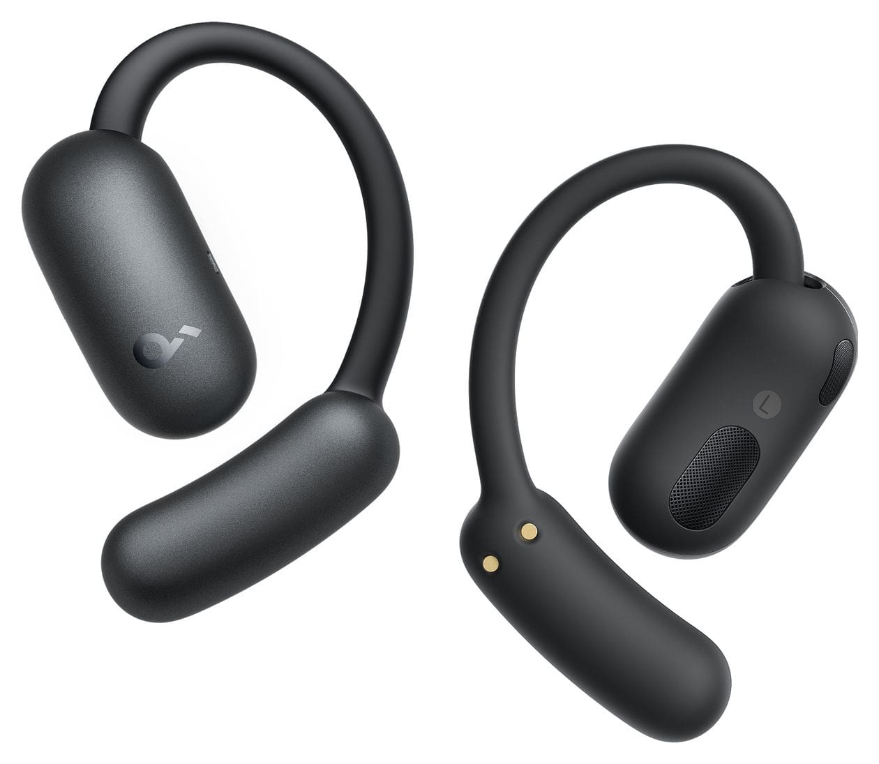 AeroFit 2 Ohraufliegender Bluetooth Kopfhörer kabellos IP55  (Schwarz) 
