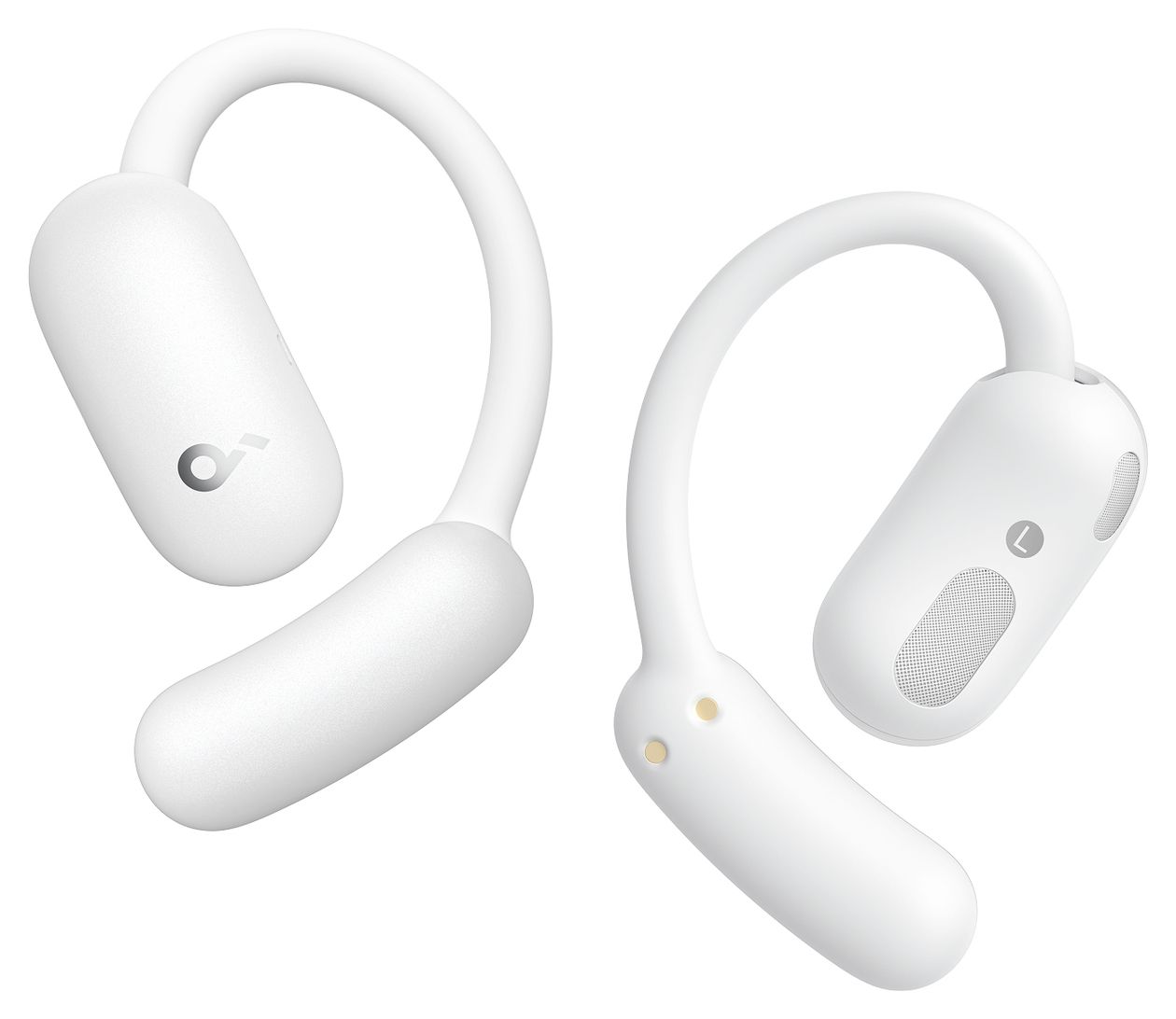 AeroFit 2 Ohraufliegender Bluetooth Kopfhörer kabellos IP55  (Weiß) 
