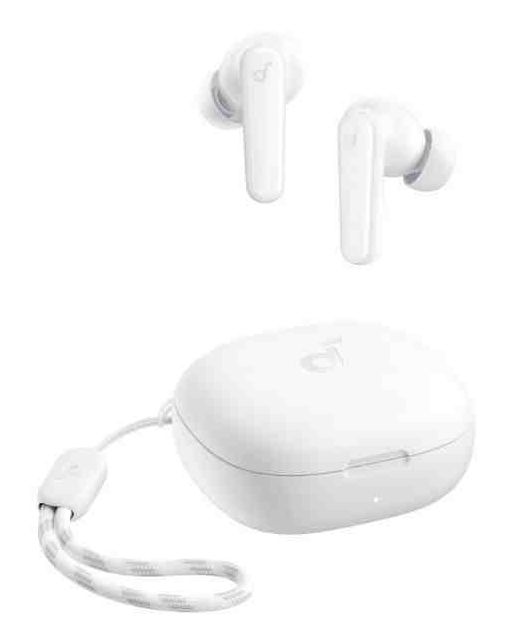 Soundcore R50I B2B In-Ear Bluetooth Kopfhörer Kabellos TWS 10 h Laufzeit IPX5 USB Typ-C  (Weiß) 