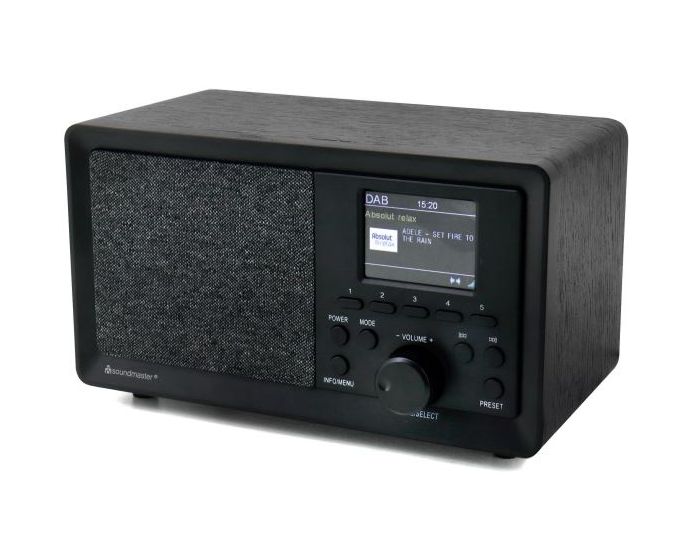 DAB350SW DAB+, FM Radio Tragbar  (Schwarz) 