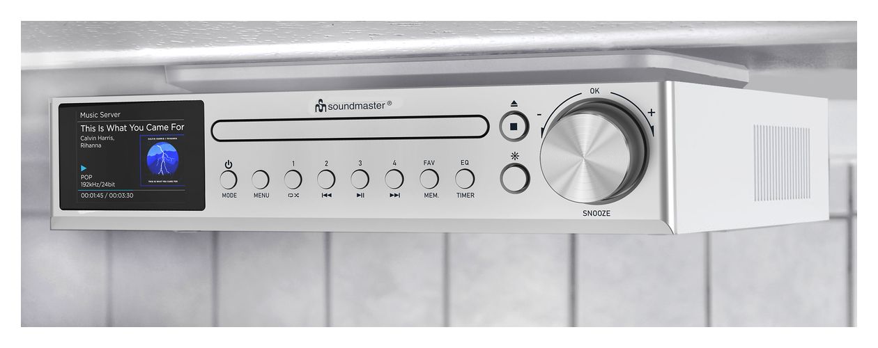 ICD2700SI CD Player DAB+ Radio  (Edelstahl) 