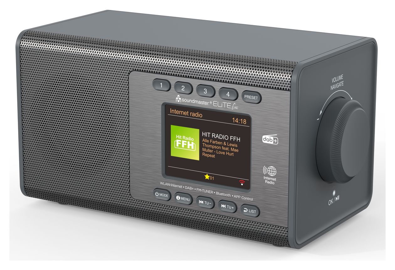 IR7000TI 8 W Bluetooth Lautsprecher  (Grau) 