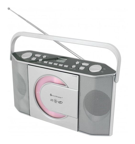 RCD1755SI CD Payer UKW Radio  (Silber) 