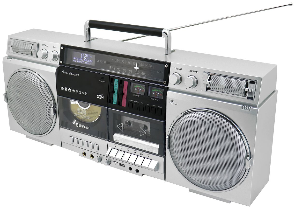 SCD1980SI (CD + MC) CD Payer DAB+, FM Radio 