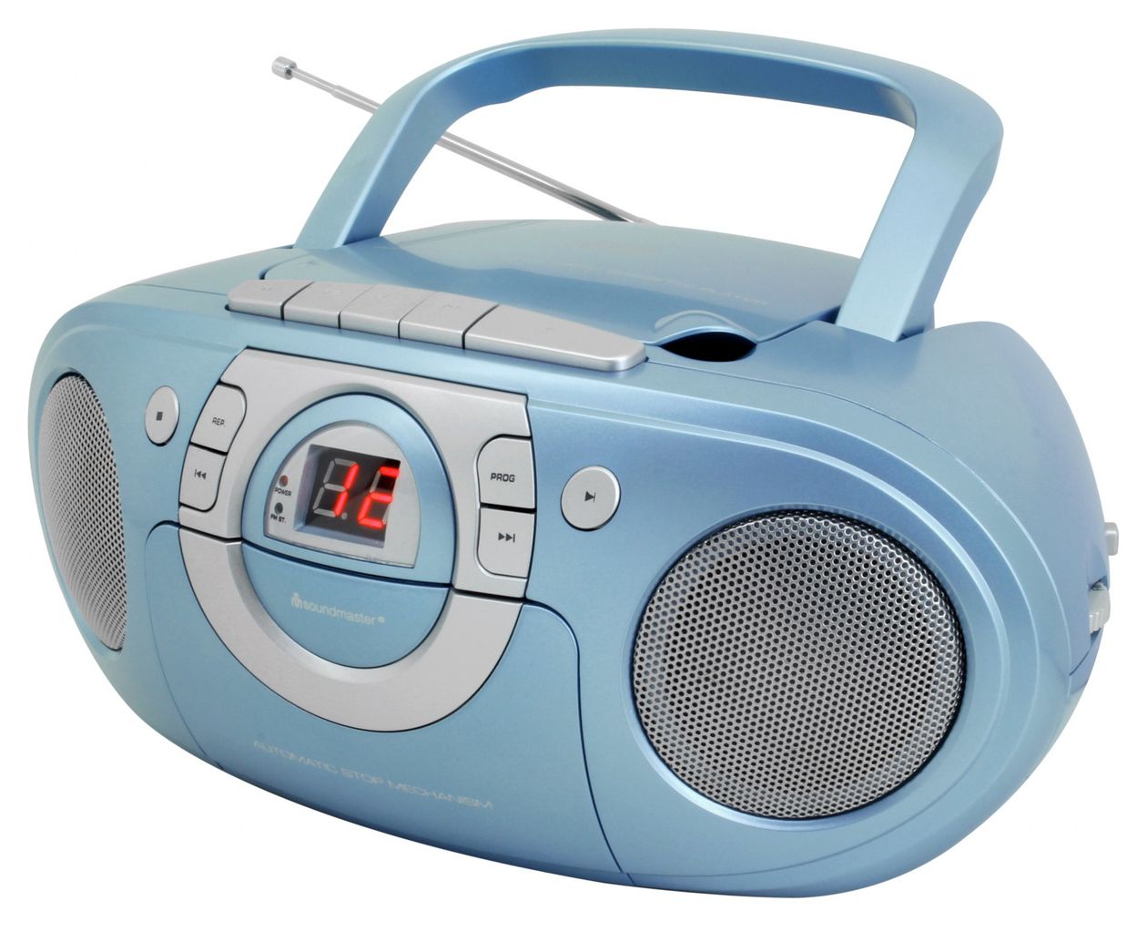 SCD5100BL CD Payer FM Radio  (Blau) 
