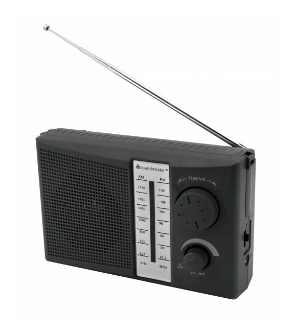TR490SW AM, FM Radio Tragbar  (Schwarz) 