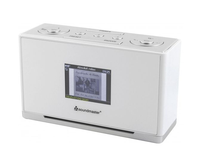 UR240WE DAB+, FM, UKW Radio Tragbar  (Weiß) 