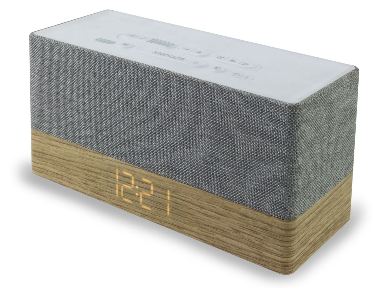 UR620 Bluetooth FM, PLL Radio Uhr  (Grau) 