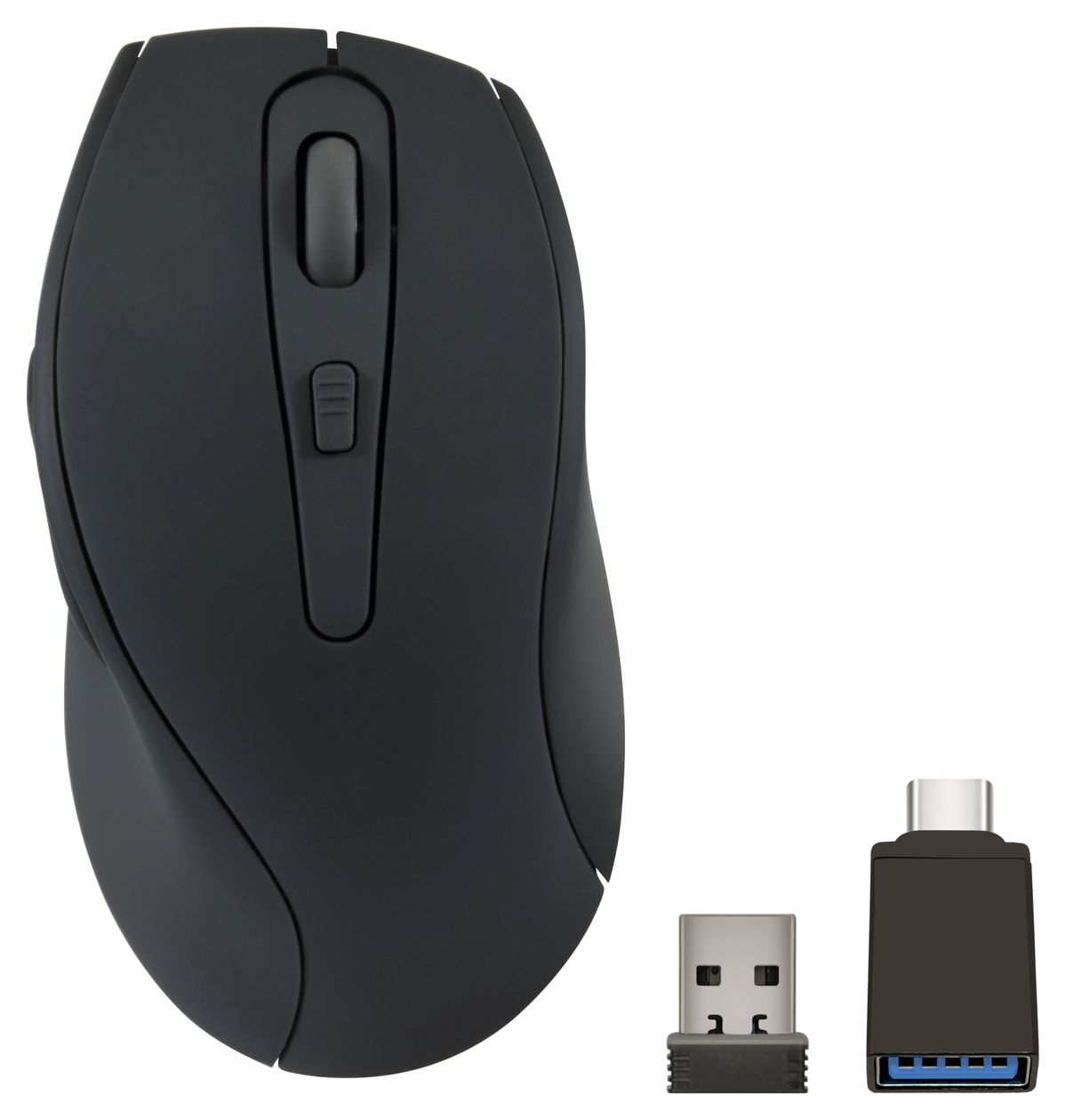 Axon 1600 DPI Haus Maus Optisch  (Schwarz) 