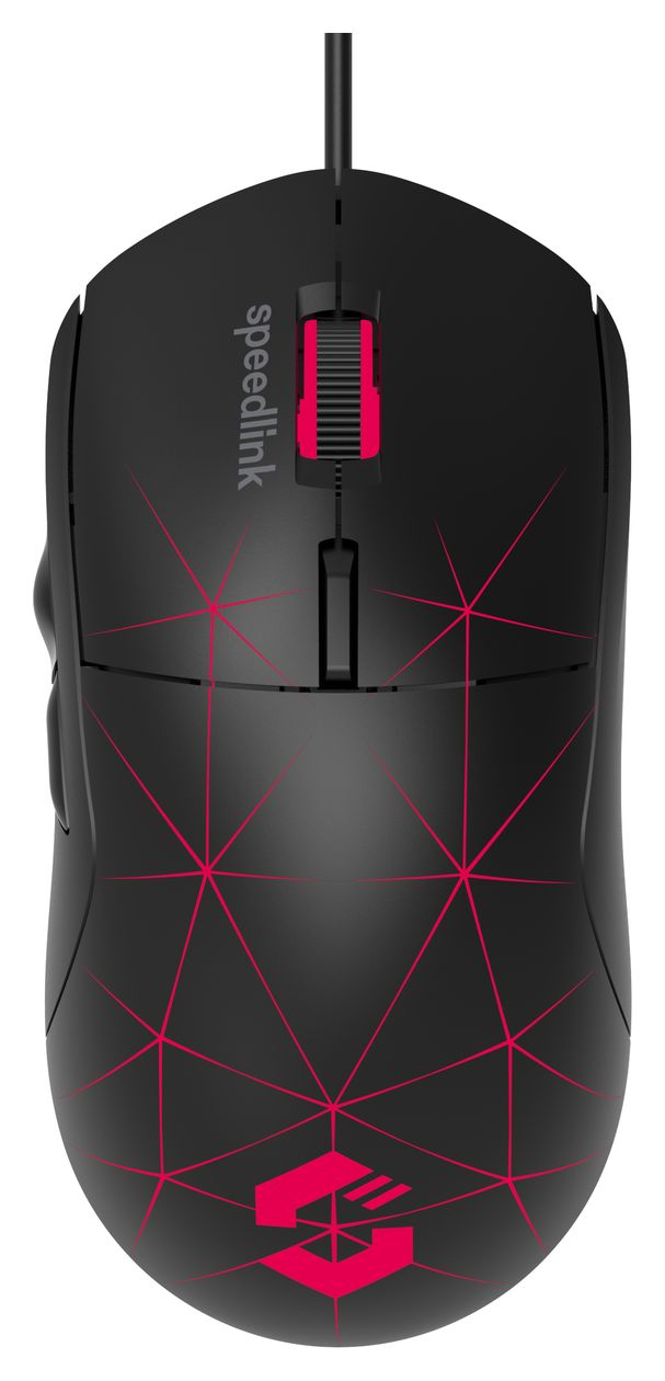 Corax 3200 DPI Gaming Maus Optisch  (Schwarz) 