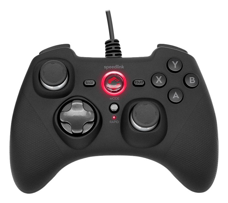 SL-650010-BK Rait Wireless Gamepad für Nintendo Switch, PC, Playstation 3  (Schwarz) 