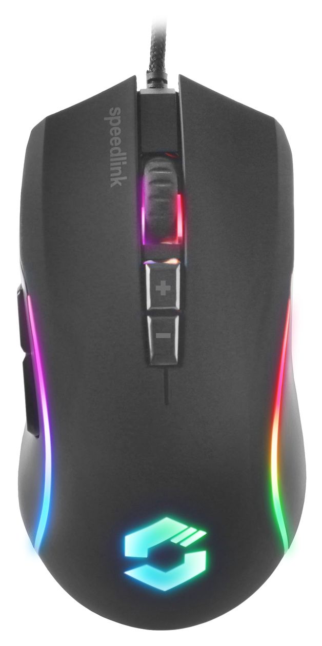 Zavos 6400 DPI Gaming Maus  (Schwarz) 