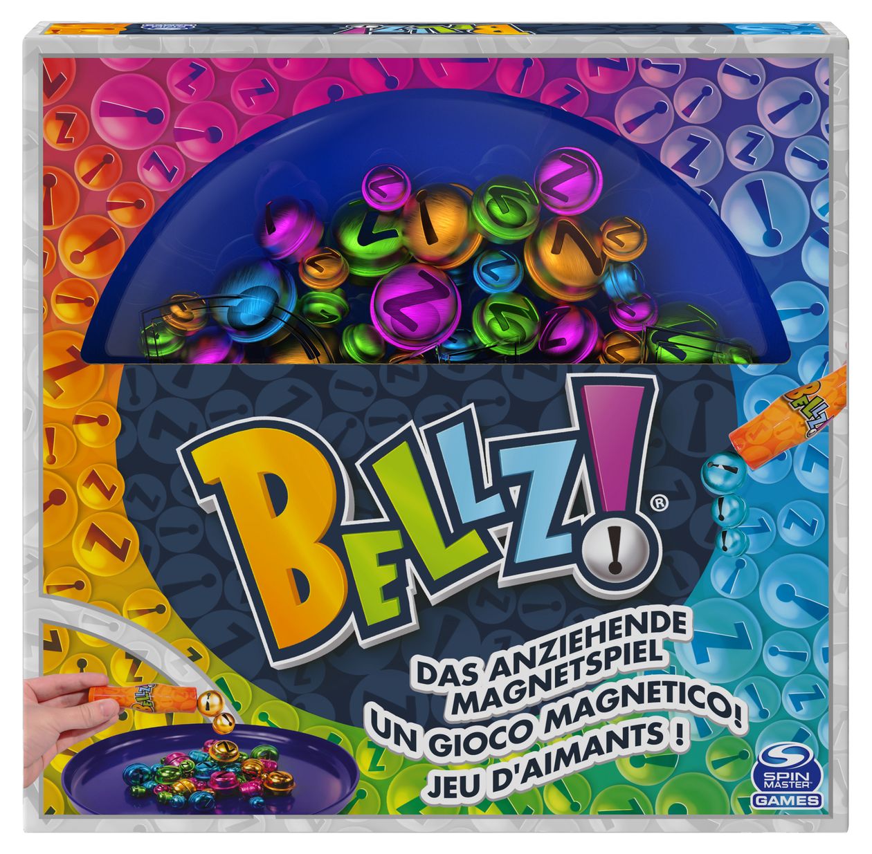 Bellz - Das anziehende Magnetspiel für die ganze Familie Kartenspiel bis zu 4 Spielern ab 6 Jahr(e) 