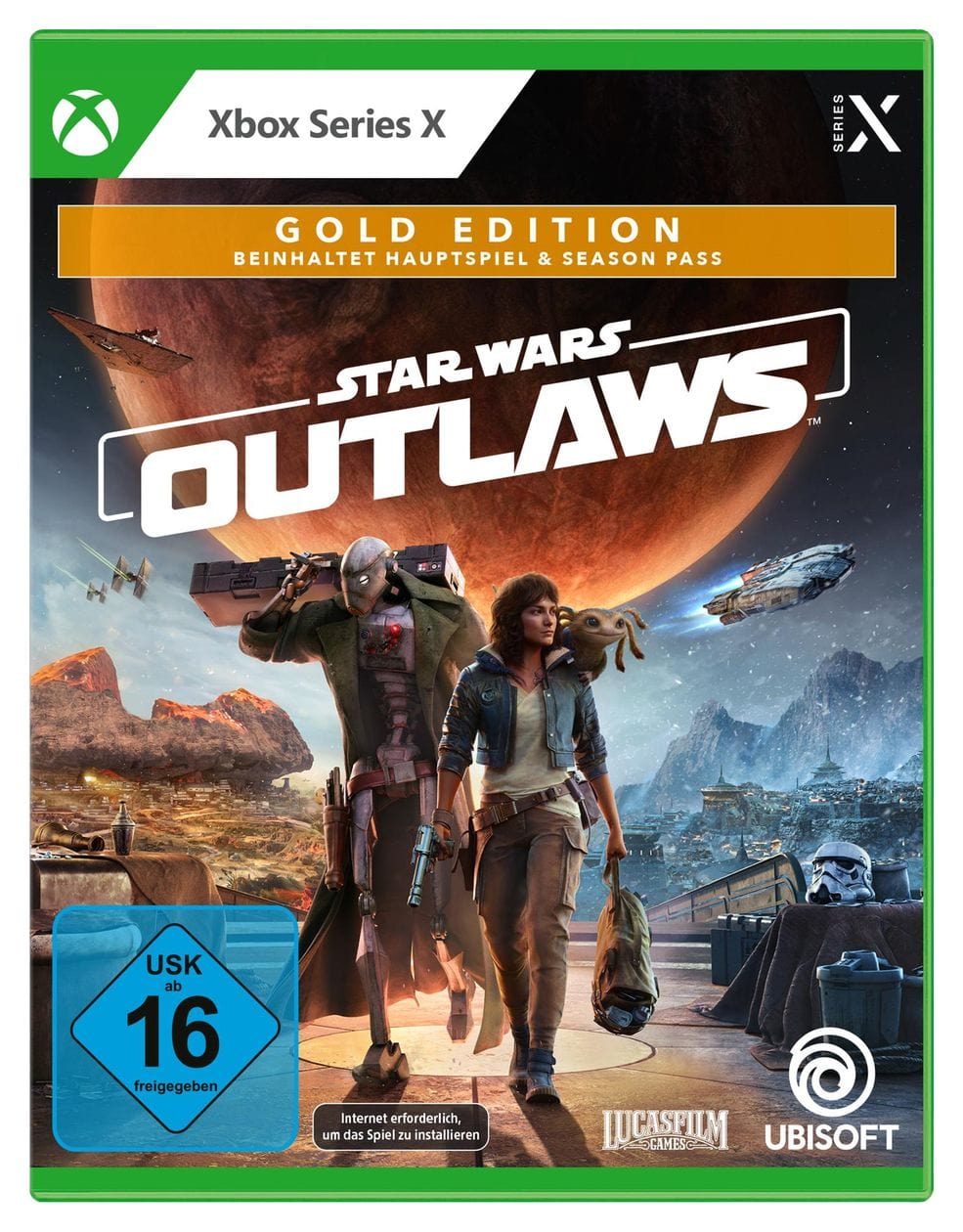 Star Wars Outlaws Gold Edition (Xbox Series X) 