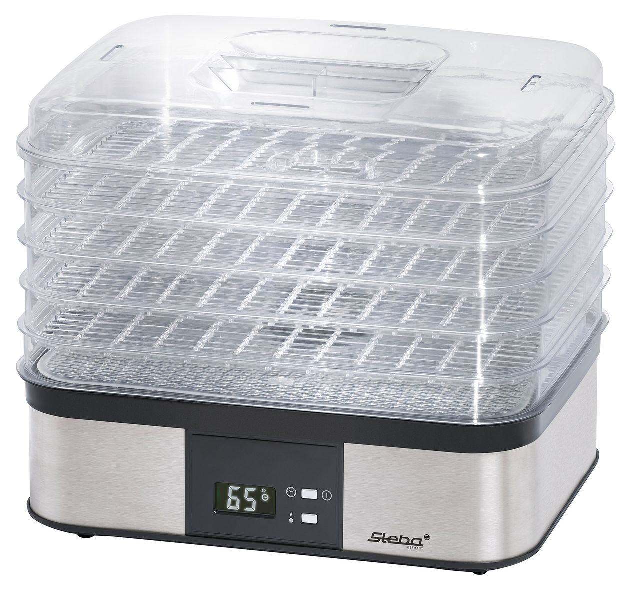 ED5 Dörrautomat 350 W 36 h Maximale Timer-Zeit 5 Dörrgitter 