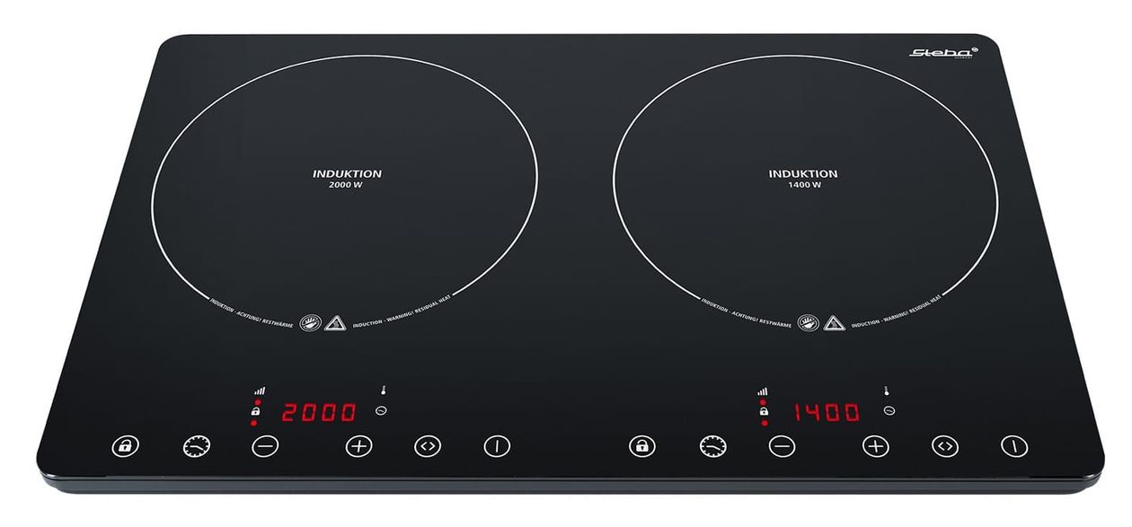 IK650 Slim 60 cm Induktions Kochfeld/Herdplatte 2 Zone(n) 