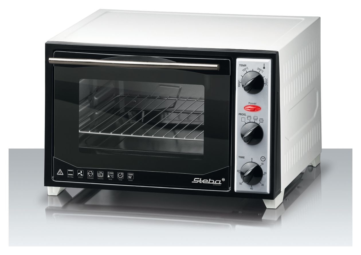 KB27 U2 Kompaktbackofen  mit Drehspieß 1500W 20l 100-250°C 