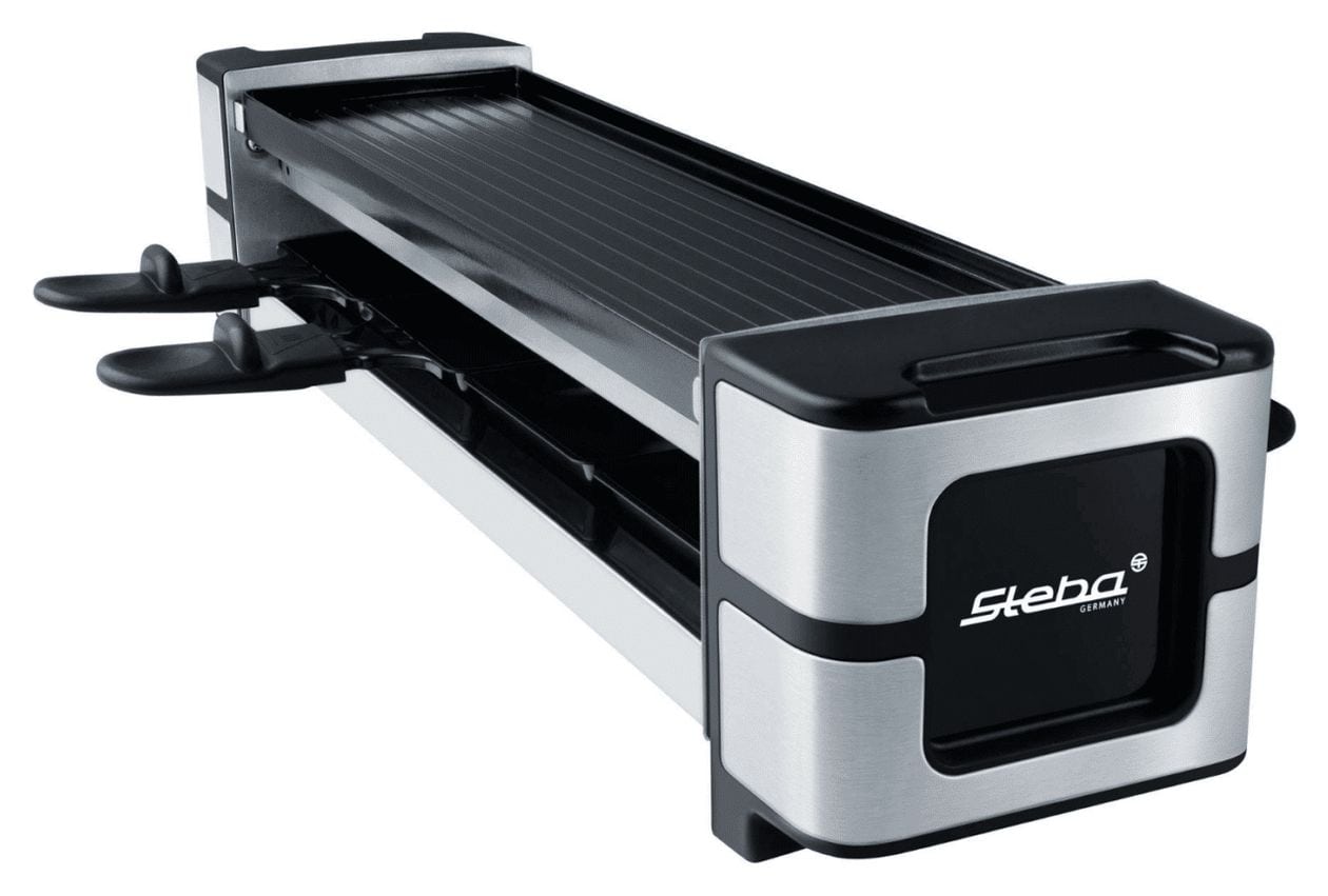 RC140 Guss für 4 Personen 600 W  (Schwarz/Edelstahl) 