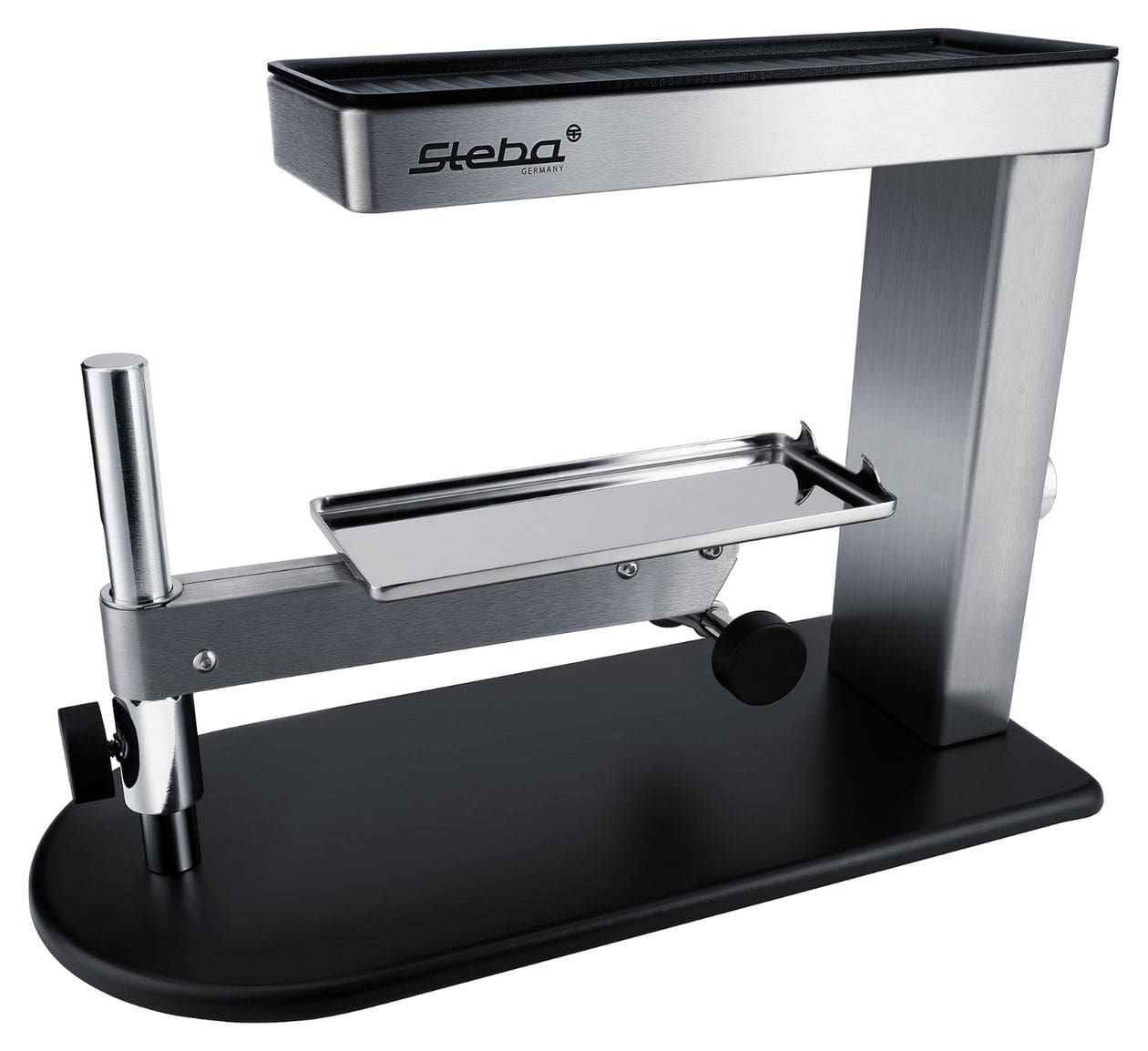 RC210 Swiss Style Raclette 600 W  (Schwarz/Edelstahl) 