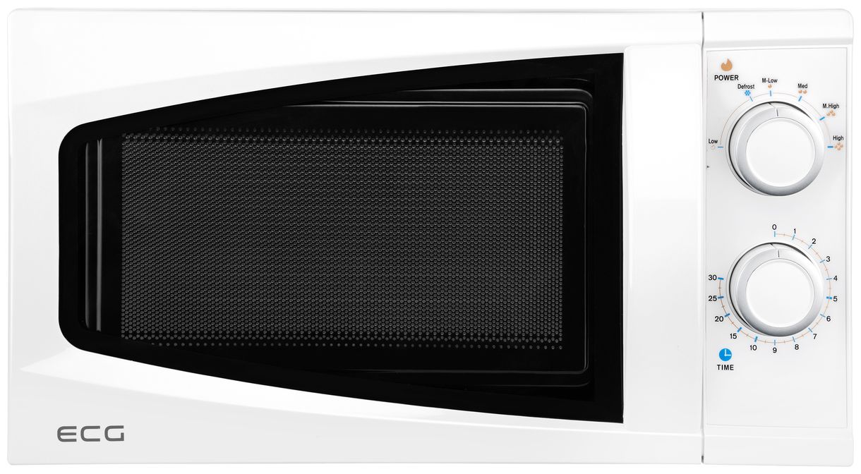 MTM2070W Freistehende Mikrowelle 700 W Größe: klein 6 Stufen (Weiß) 