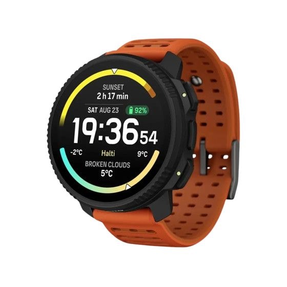 Vertical 2 Digital 48.6 mm Smartwatch Rund 480 h  (Schwarz) 