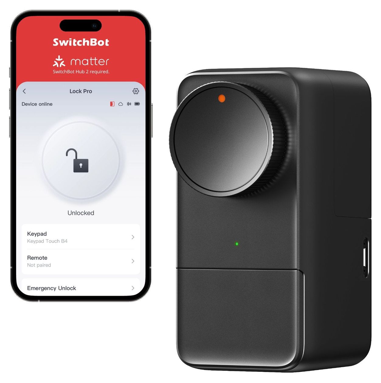 Smart Lock Pro  Bluetooth  (Schwarz) 