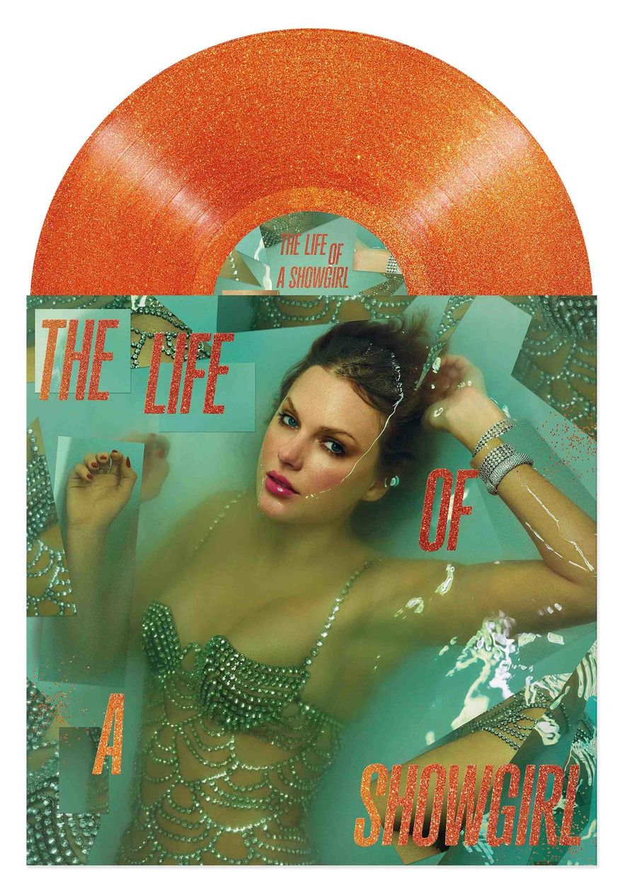 Taylor Swift - The Life of a Showgirl: Sweat and Vanilla Perfume Portofino (Orange Glitter LP) 