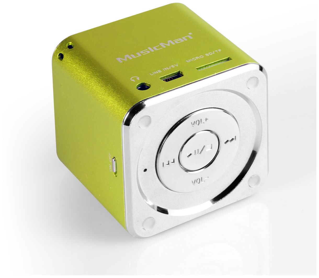 Mini MusicMan portabler Lautsprecher (Grün) 