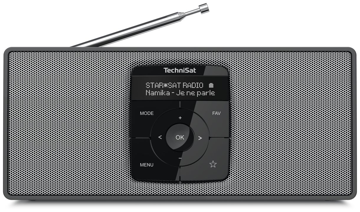 DigitRadio 2S Bluetooth DAB+, FM Radio (Schwarz, Silber) 