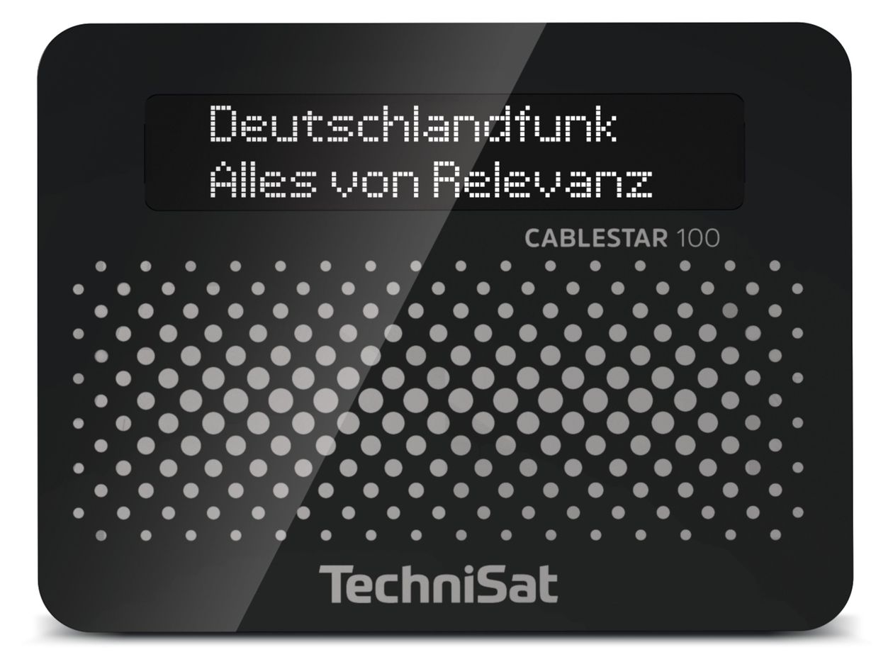 Cablestar 100 Radio Uhr  (Schwarz) 
