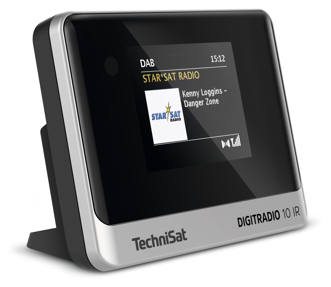 DigitRadio 10IR Bluetooth DAB+, FM Radio Internet  (Schwarz, Silber) 