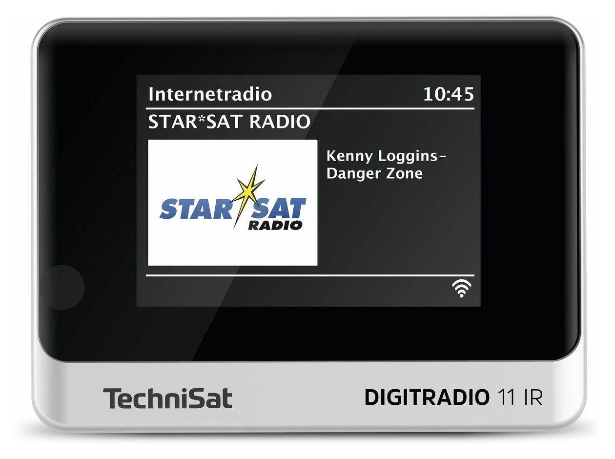 Digitradio 11 IR Radioadapter Bluetooth DAB+, FM Tragbar Radio (Schwarz, Silber) 