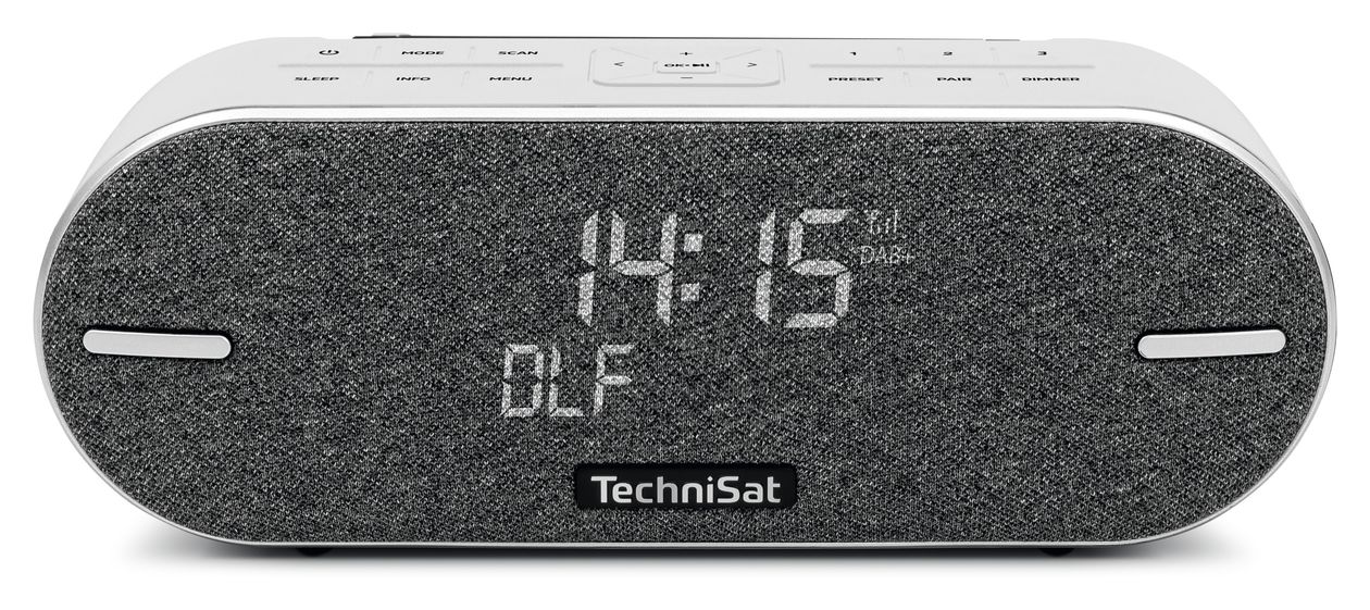 DigitRadio BT2 Bluetooth DAB+, FM Radio Tragbar Wasserabweisend IPX5  (Grau) 