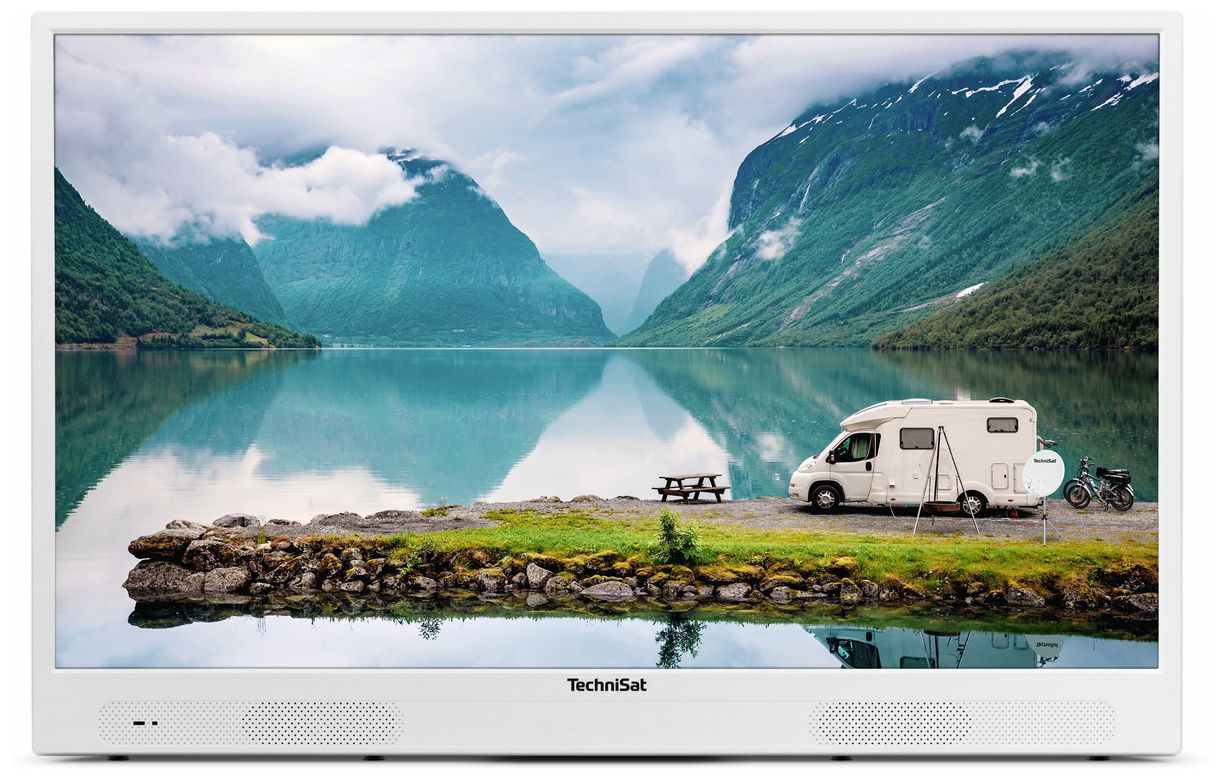Technivision HD32BW Mobil LED Smart-TV mit Lithium-Akku und Reisetasche 
