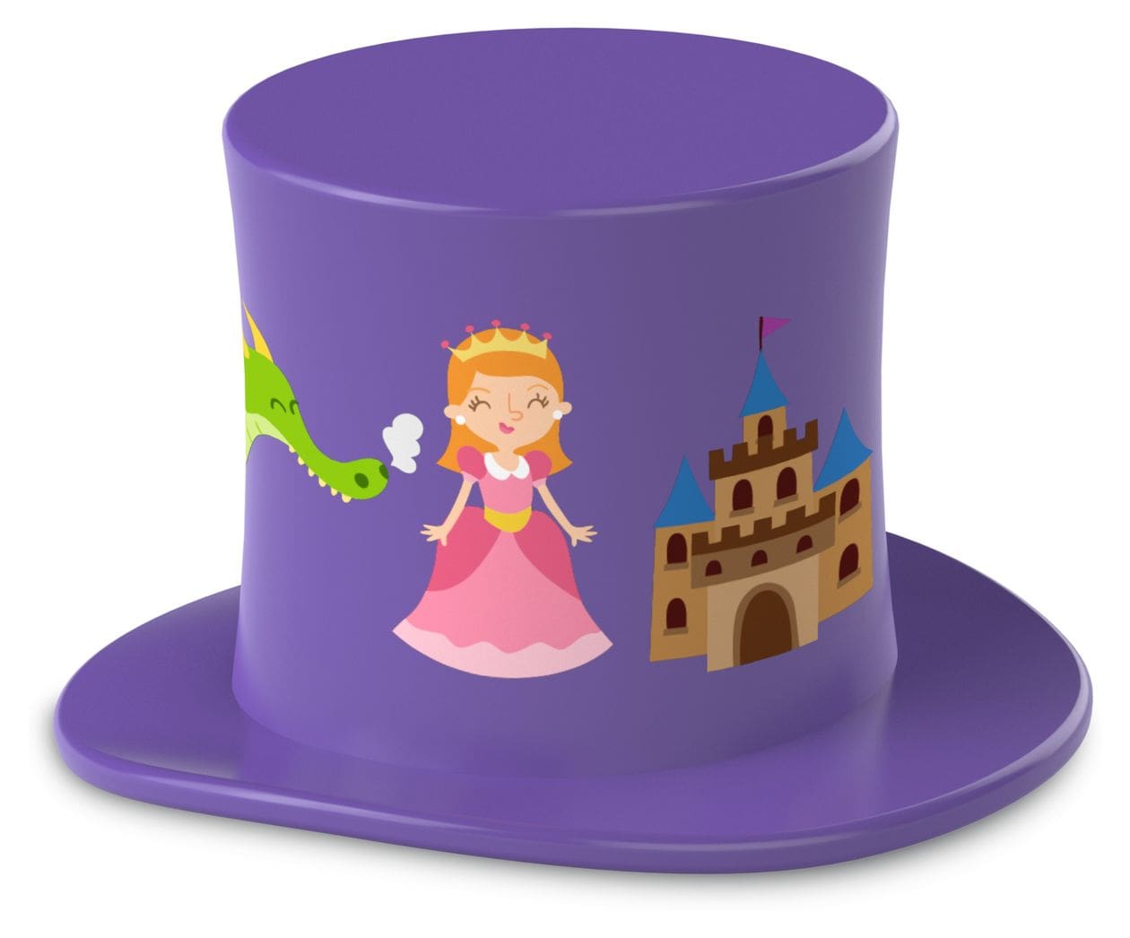 TechniFant - Hütchen Geschichten - Zauberhafte Vorlesegeschichten - Prinzessinnen, Feen, Meerjungfrauen  (Violett) 