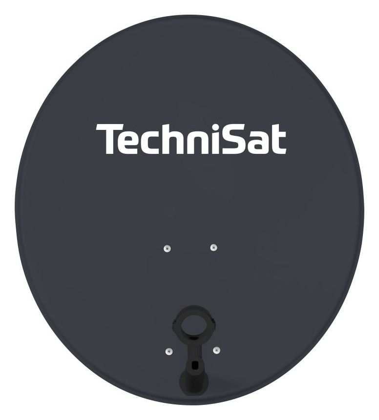 TechniTenne 70 70 cm Stahl Sat-Spiegel  (Anthrazit) 