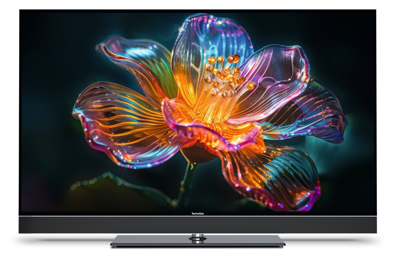 Technivista 55UHD CL LCD/TFT 139,7 cm (55 Zoll) Fernseher 4K Ultra HD VESA 400 x 300 mm  (Schwarz, Titan) 