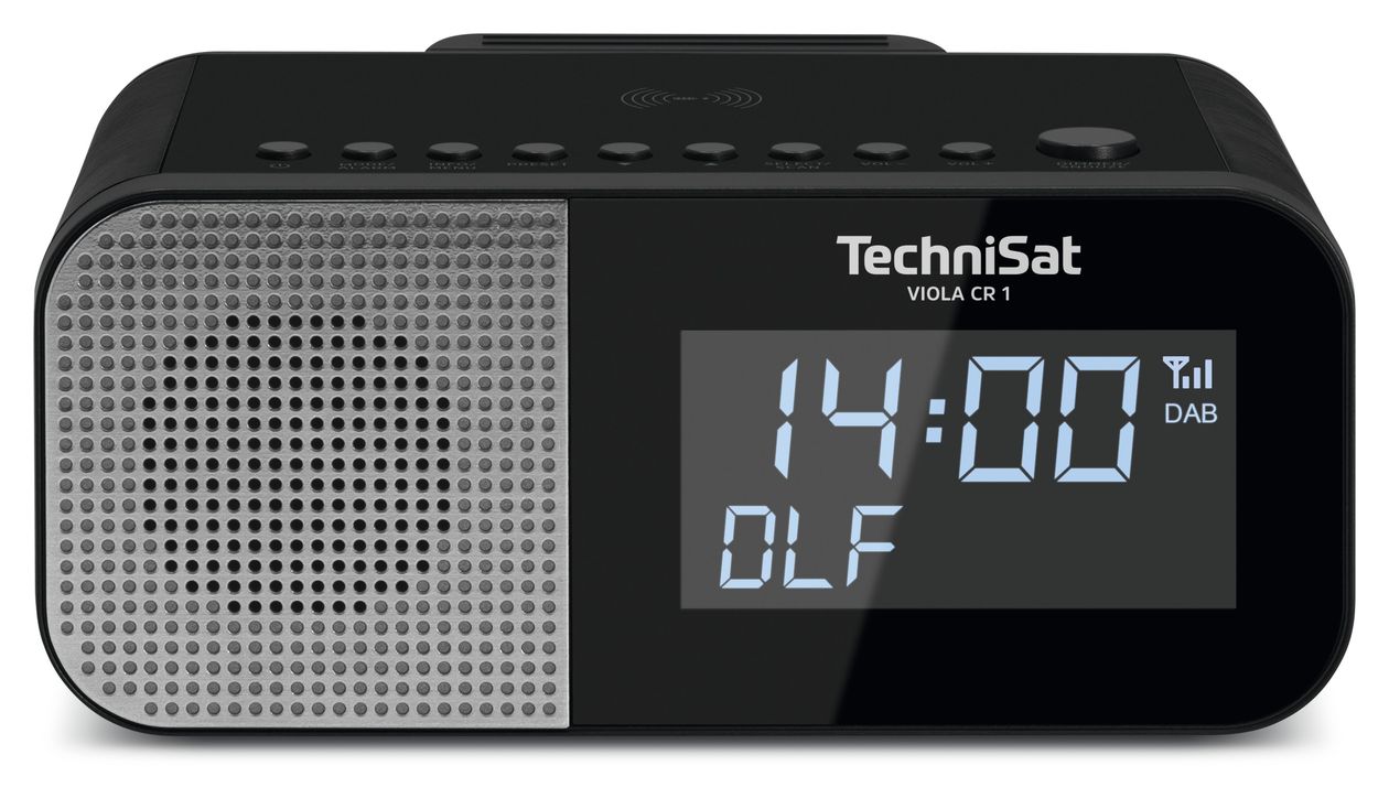 Viola CR1 DAB+, FM, VHF Radio Persönlich  (Schwarz) 