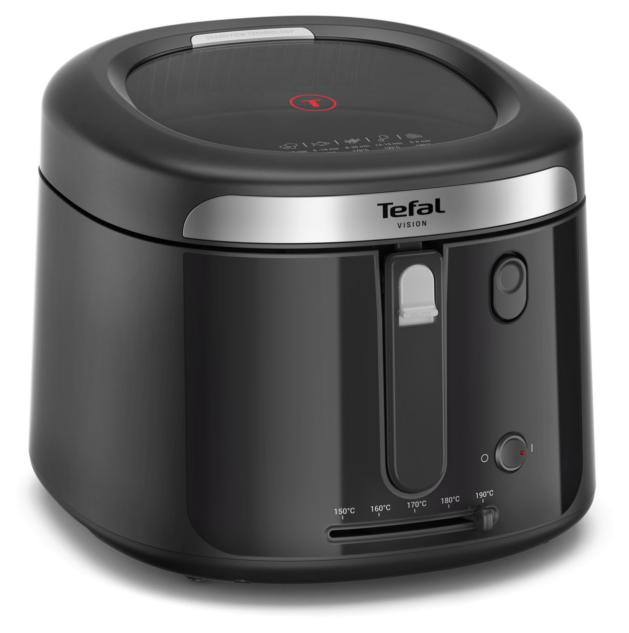 FF2528E0 Vision Fritteuse 2,1 l 1900 W  (Schwarz) 